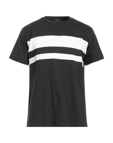 Peserico Man T-shirt Steel Grey Size 42 Cotton