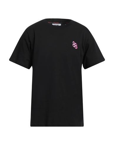 Gcds Man T-shirt Black Size L Cotton