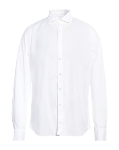 Shop Xacus Man Shirt White Size 17 ½ Cotton