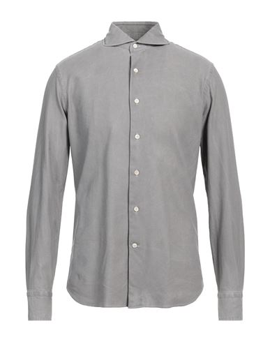 Alessandro Gherardi Man Shirt Light Grey Size 16 ½ Cotton