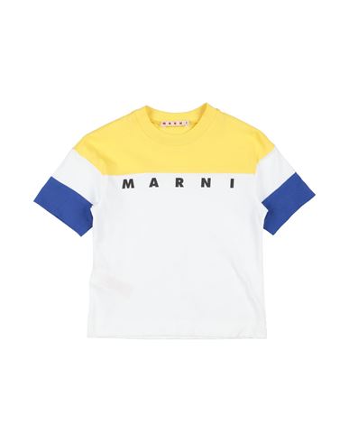 Marni Babies'  Toddler T-shirt White Size 6 Cotton In Multi