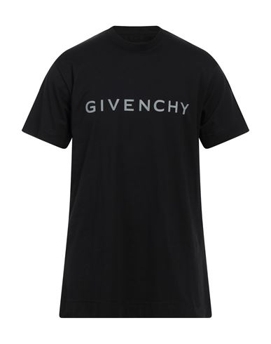 Shop Givenchy Man T-shirt Black Size Xxl Cotton
