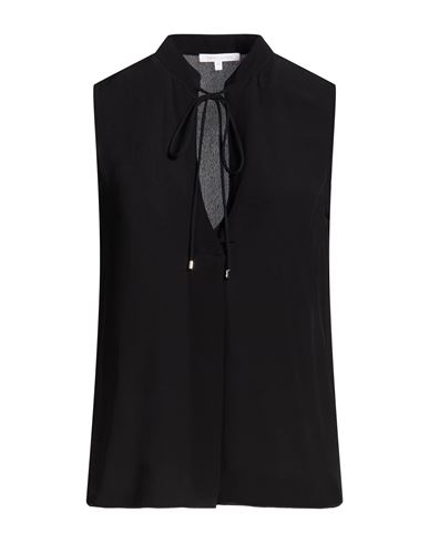Patrizia Pepe Woman Top Black Size 8 Viscose