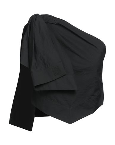 Loewe Paula's Ibiza Woman Top Black Size 8 Cotton, Polyamide