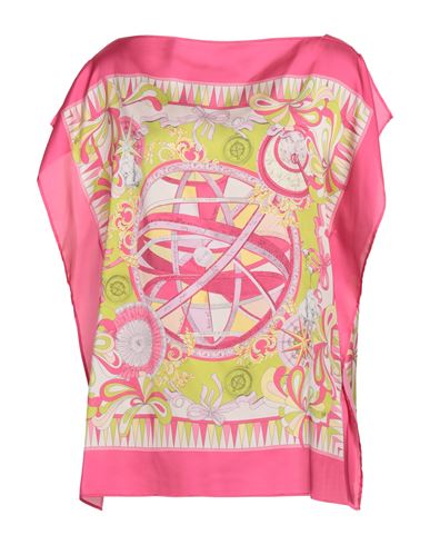 Clips Woman Top Fuchsia Size M Polyester In Pink