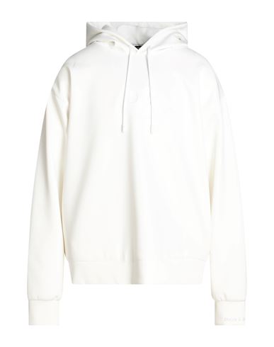 Dolce & Gabbana Man Sweatshirt White Size 42 Polyester, Elastane