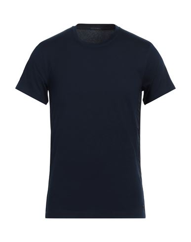 Paul & Shark Man T-shirt Midnight Blue Size M Cotton
