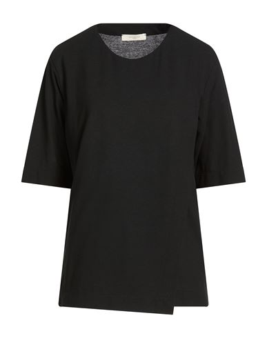 Zanone By Slowear Woman T-shirt Black Size 6 Cotton