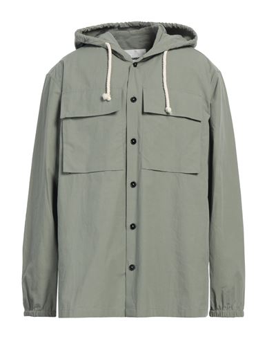Jil Sander + Man Shirt Sage Green Size 40 Cotton In Sage Green