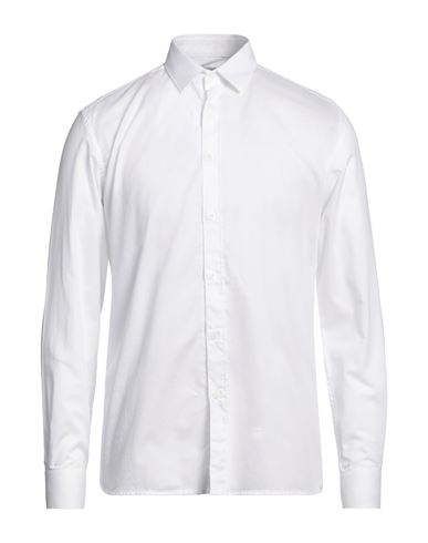 Shop Grey Daniele Alessandrini Man Shirt White Size 16 ½ Cotton