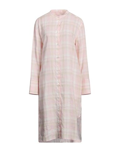 Bagutta Woman Midi Dress Light Pink Size M Linen