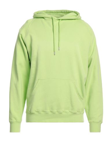 Pop Trading Company Pop Trading Company Man Sweatshirt Light Green Size L Cotton