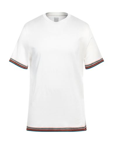 Paul Smith Man T-shirt Off White Size Xl Cotton