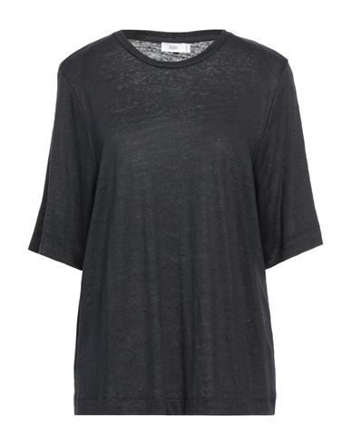 Closed Woman T-shirt Black Size M Linen
