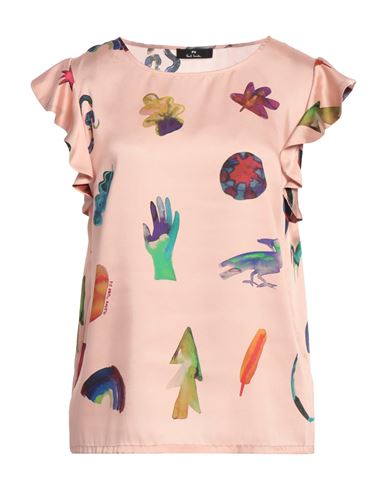 Shop Ps By Paul Smith Ps Paul Smith Woman Top Pastel Pink Size 6 Polyester