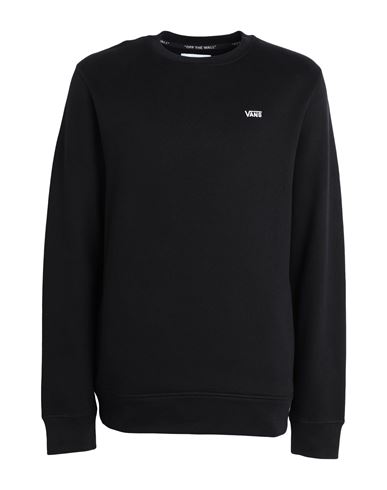 Vans Man Sweatshirt Black Size L Cotton, Polyester