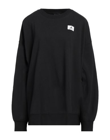 Jordan Woman Sweatshirt Black Size Xl Cotton