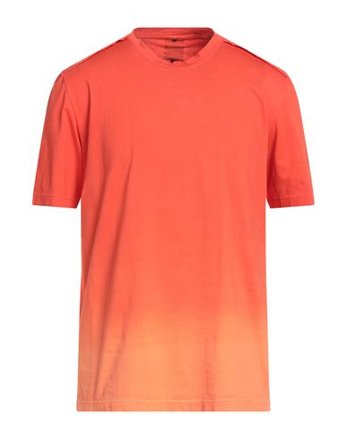 Premiata Man T-shirt Coral Size L Cotton In Red