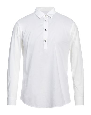 Shop Messagerie Man Shirt White Size 17 Cotton