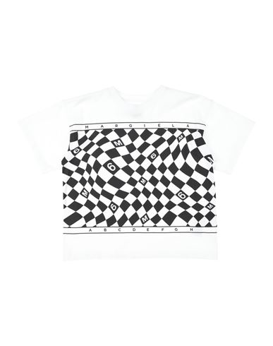 Mm6 Maison Margiela Toddler T-shirt White Size 4 Cotton In White