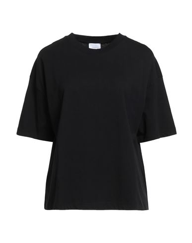 Merci Italia Woman T-shirt Black Size S Cotton In Black