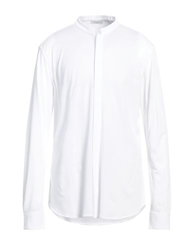 Paolo Pecora Man Shirt White Size 17 ½ Cotton