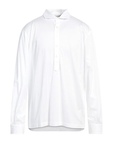 Shop John Wellington Man Shirt White Size 48 Cotton