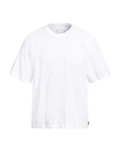 Sacai Man T-shirt White Size 2 Cotton