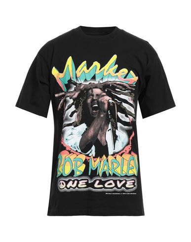Market Man T-shirt Black Size Xl Cotton