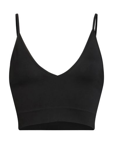 Rick Owens Woman Top Black Size M Polyamide, Elastane