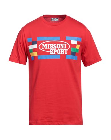 Missoni Man T-shirt Red Size Xxl Cotton