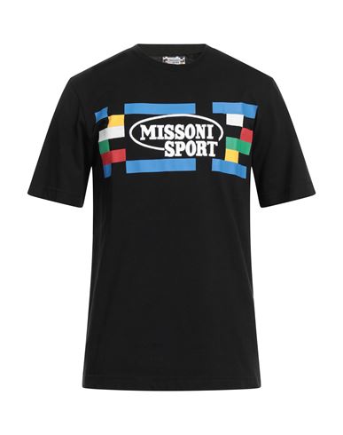 Missoni Man T-shirt Black Size M Cotton