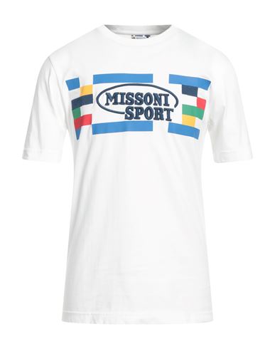 Missoni Man T-shirt White Size Xl Cotton
