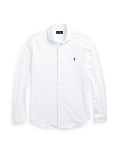 Polo Ralph Lauren Man Shirt White Size Xxl Cotton
