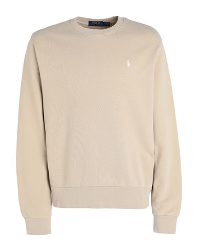 Polo Ralph Lauren Man Sweatshirt Beige Size L Cotton