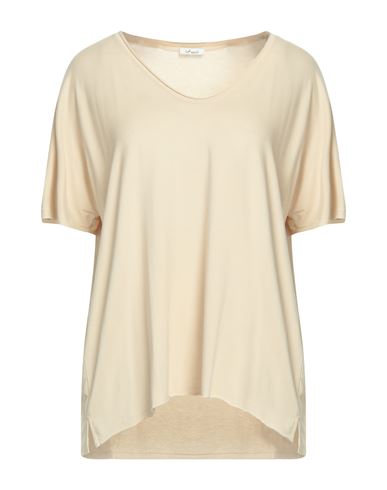 I Heart Woman T-shirt Cream Size Xl Modal, Elastane In White