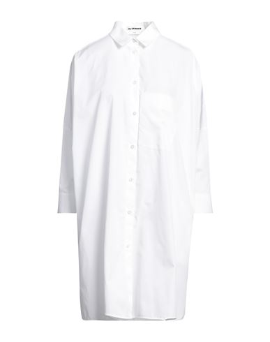 Jil Sander Woman Shirt White Size 6 Cotton