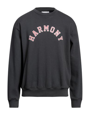 Harmony Paris Man Sweatshirt Lead Size Xl Cotton In Grey