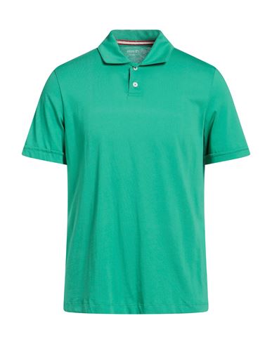 Phil Petter Man Polo Shirt Green Size Xl Cotton