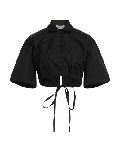 Laneus Woman Shirt Black Size 6 Cotton