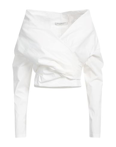 Philosophy Di Lorenzo Serafini Woman Top White Size 8 Polyester, Polyamide, Elastane