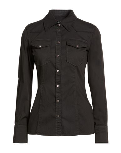 Jeanshemd Damen Schwarz 32,34,36,40 Damen