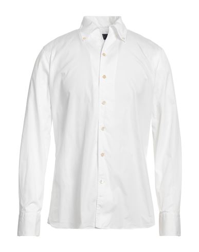 Alessandro Gherardi Man Shirt White Size 16 Cotton