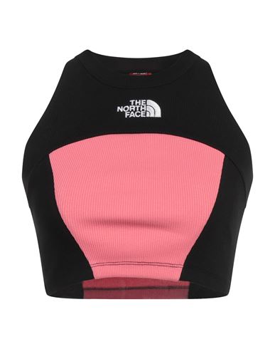 The North Face Woman Top Black Size Xs Cotton, Elastane