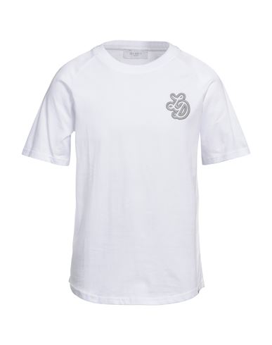 Shop Les Deux Man T-shirt White Size Xl Cotton