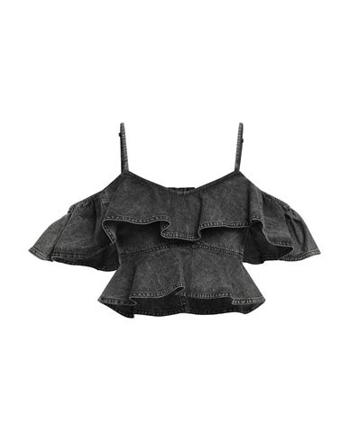 Isabel Marant Étoile Marant Étoile Woman Top Black Size 4 Cotton