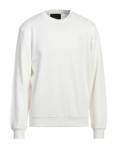 John Richmond Man Sweatshirt Off White Size Xl Cotton, Polyester