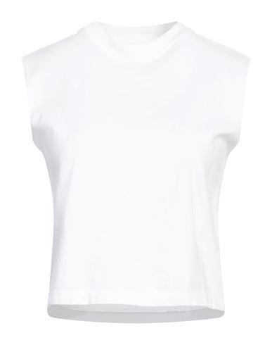 Re/done By Hanes Woman Top White Size M Cotton
