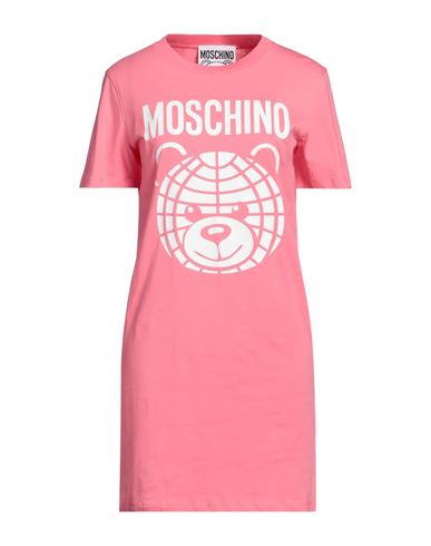 Moschino Woman Mini Dress Pink Size 10 Cotton