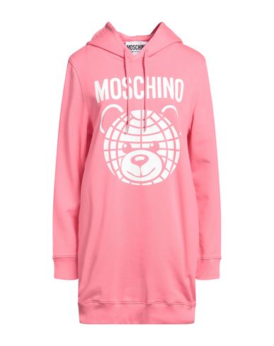 Moschino Woman Sweatshirt Pink Size 6 Organic Cotton